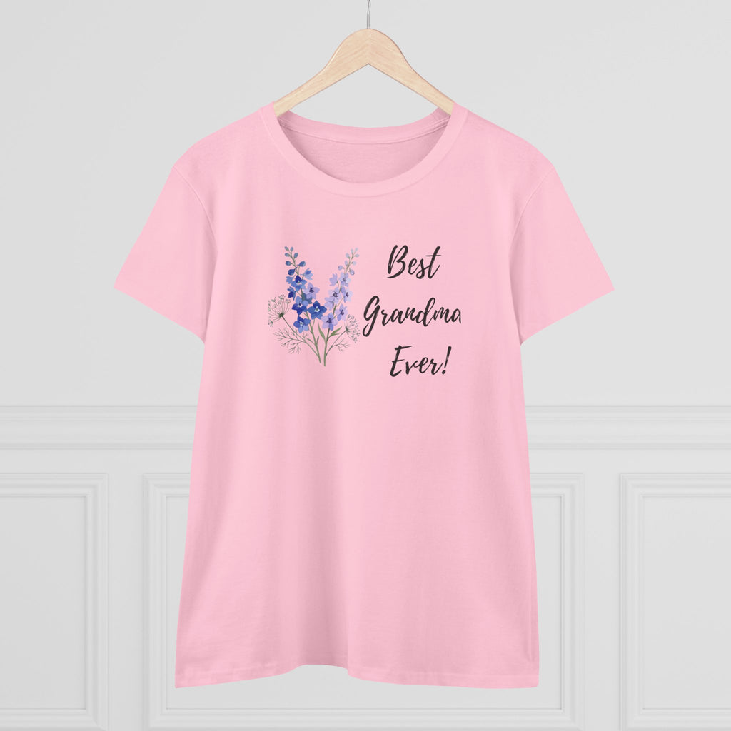 Best Grandma Ever! Floral Women's Tee