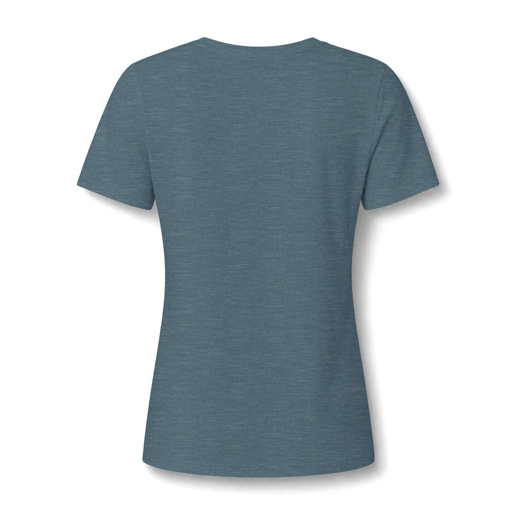 Best Cat Mom Ever! V-Neck Tee — Cute Cat Paw Graphic for Cat Lovers