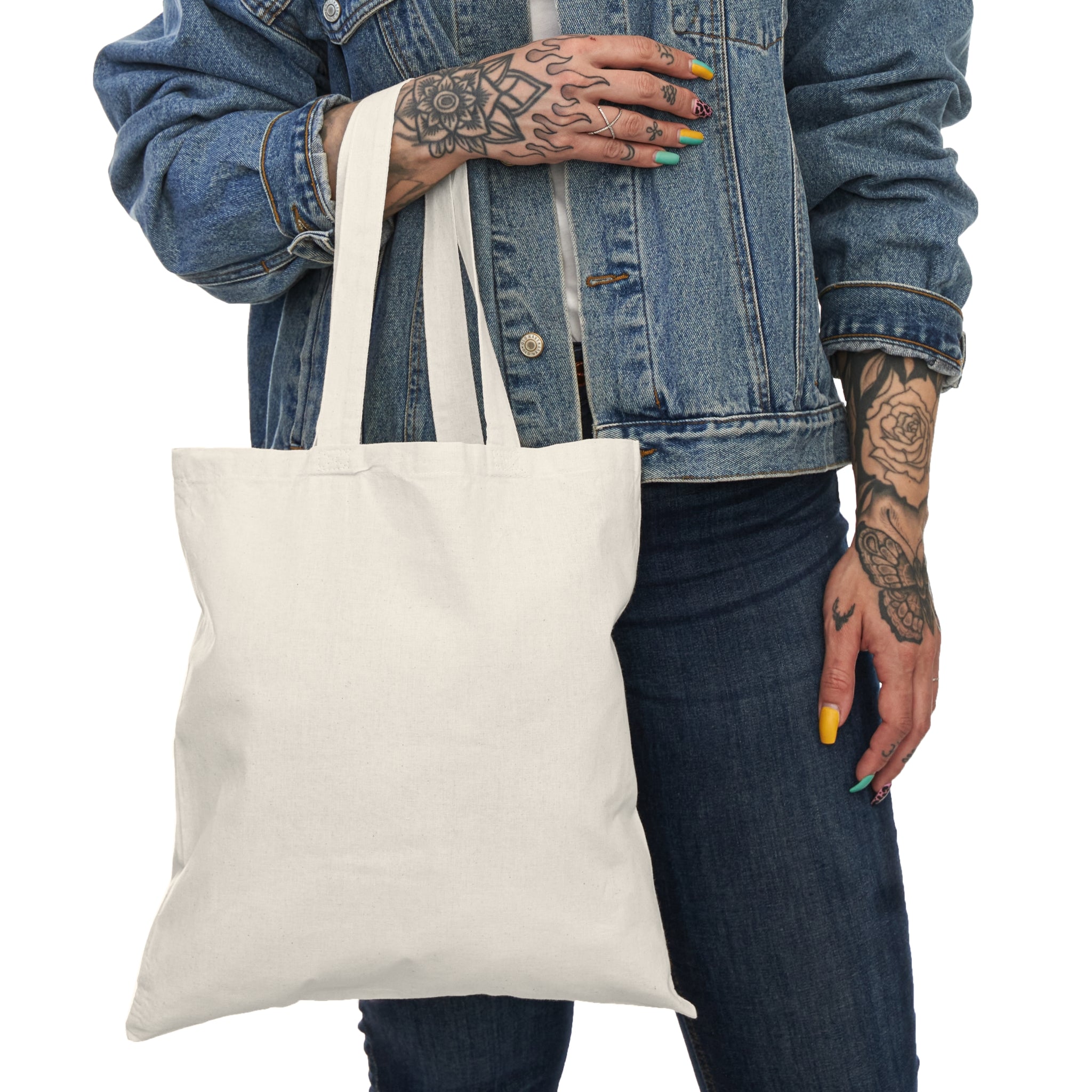 Best Cat Mom Ever! Natural Tote Bag – Cute Cat Paw Print Shopper