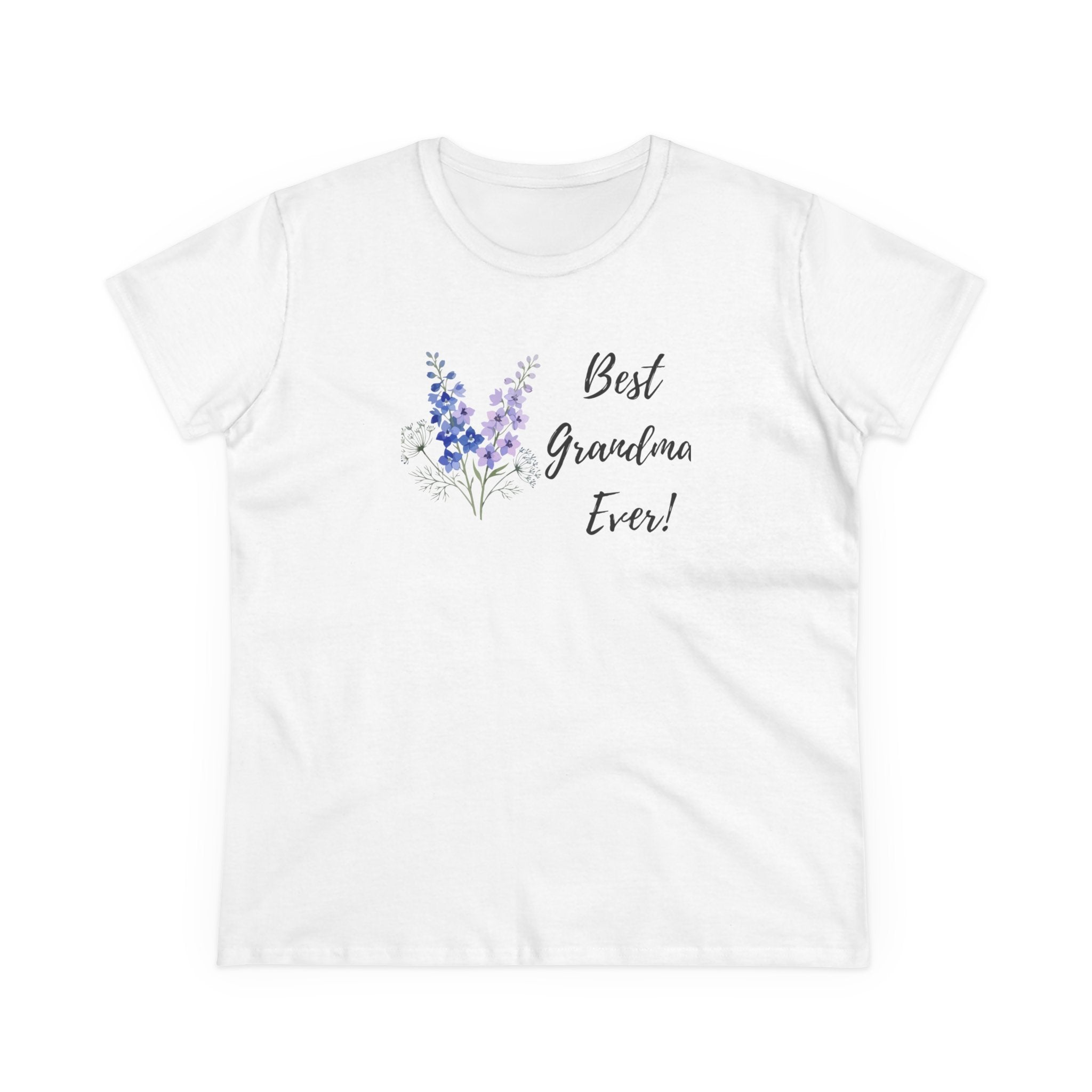Best Grandma Ever! Floral Women's Tee