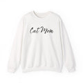 Cat Mom Crewneck Sweatshirt — Cozy Cat Lover Pullover