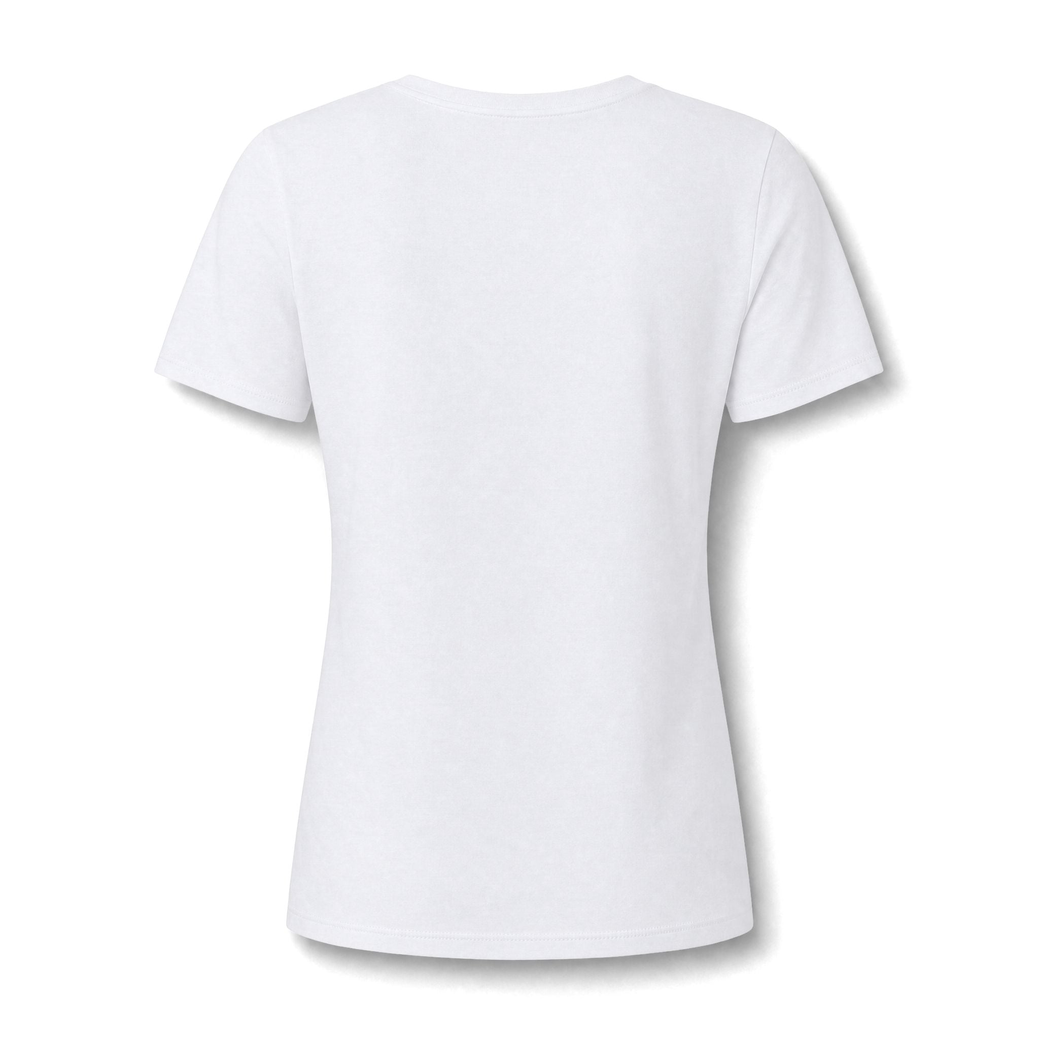 Best Cat Mom Ever! V-Neck Tee — Cute Cat Paw Graphic for Cat Lovers