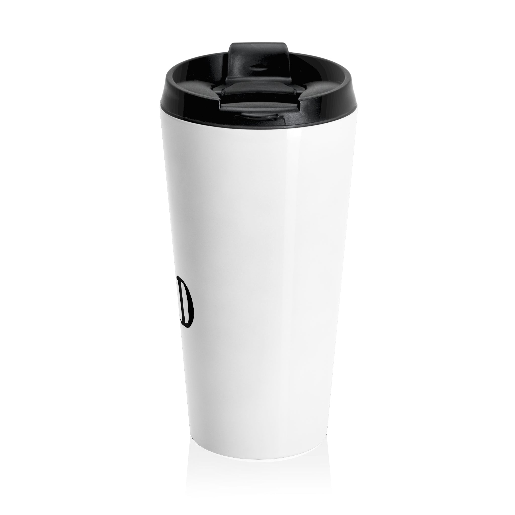 Dog Dad Stainless Steel Travel Mug – Paw Print Insulated Tumbler