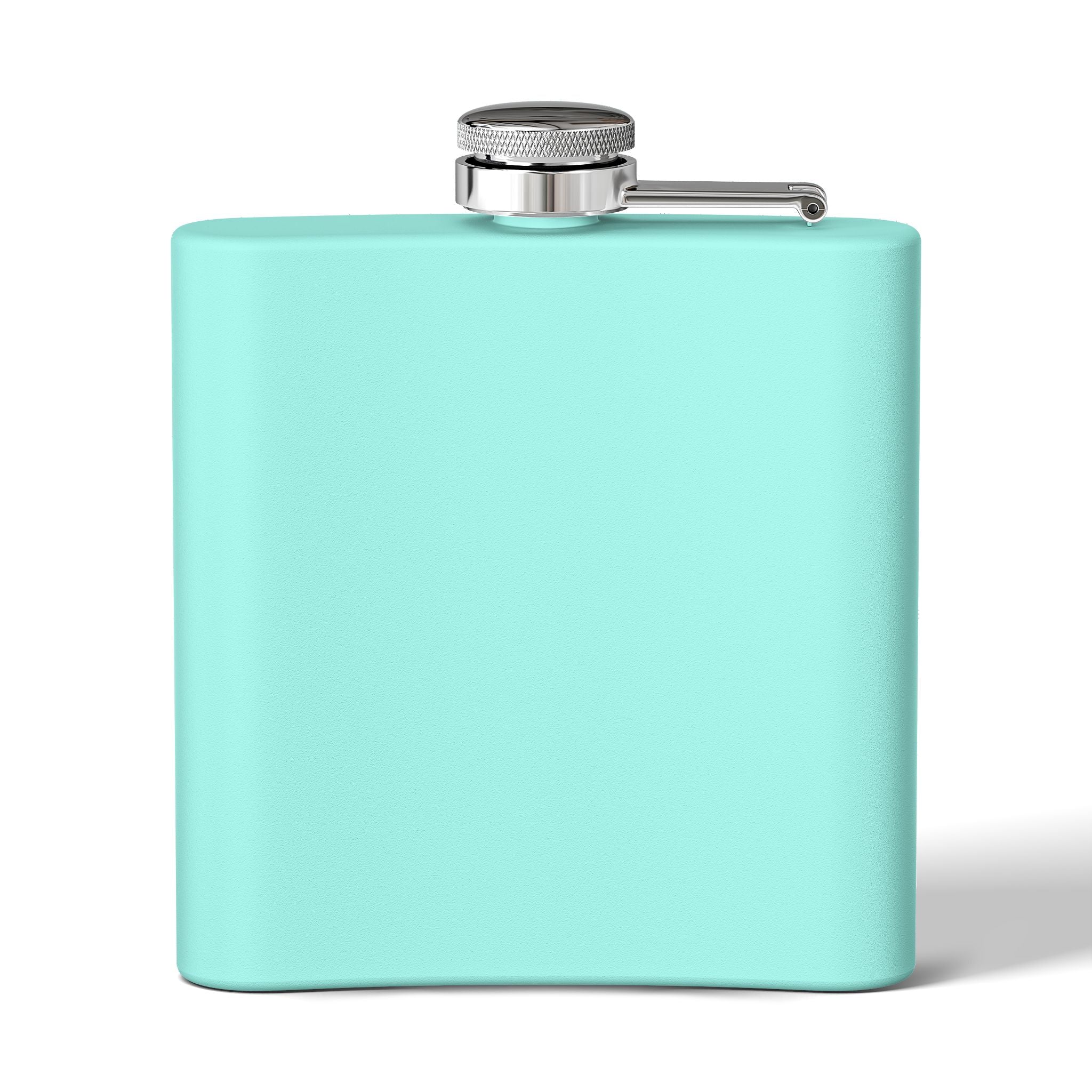 Flask — "Just Peachy" Stainless Steel 6oz Hip Flask