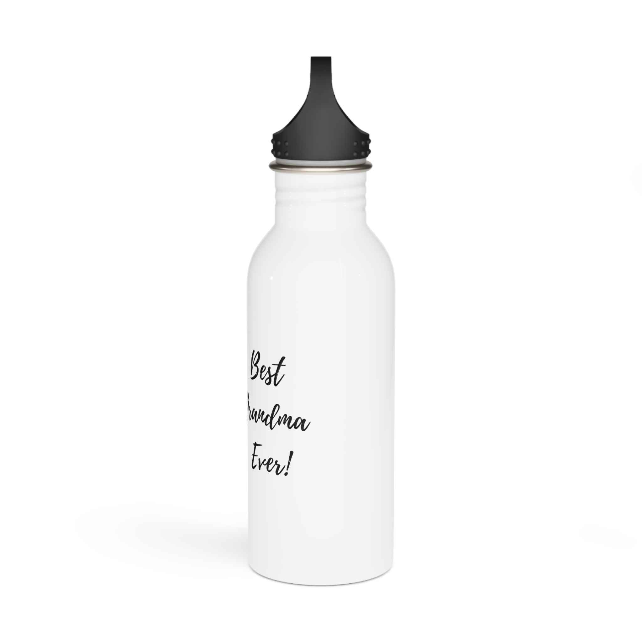 Best Grandma Ever Stainless Steel Water Bottle — Floral Lavender Travel Bottle