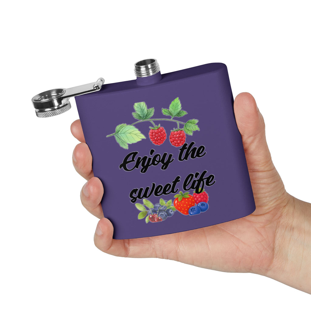 Stainless Steel Flask, 6oz