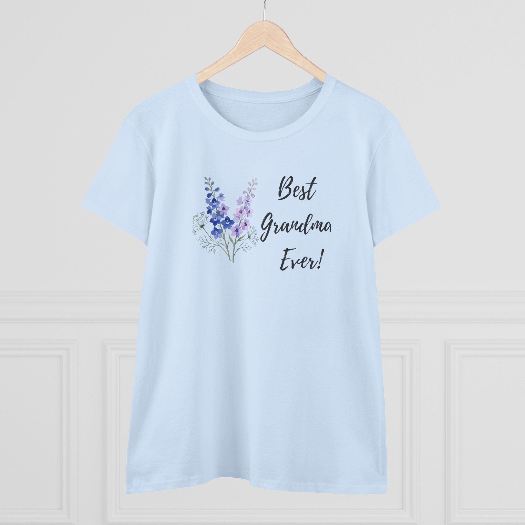 Best Grandma Ever! Floral Women's Tee