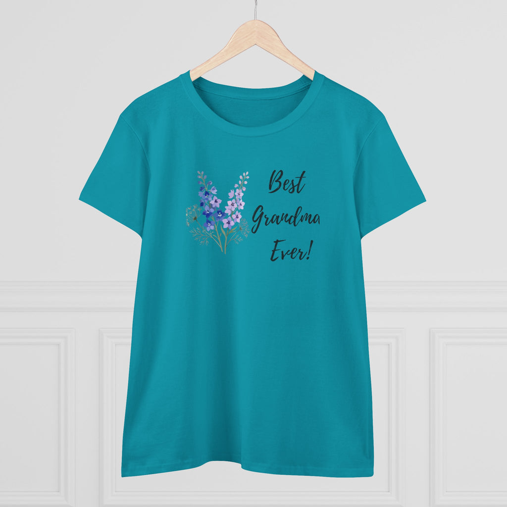 Best Grandma Ever! Floral Women's Tee