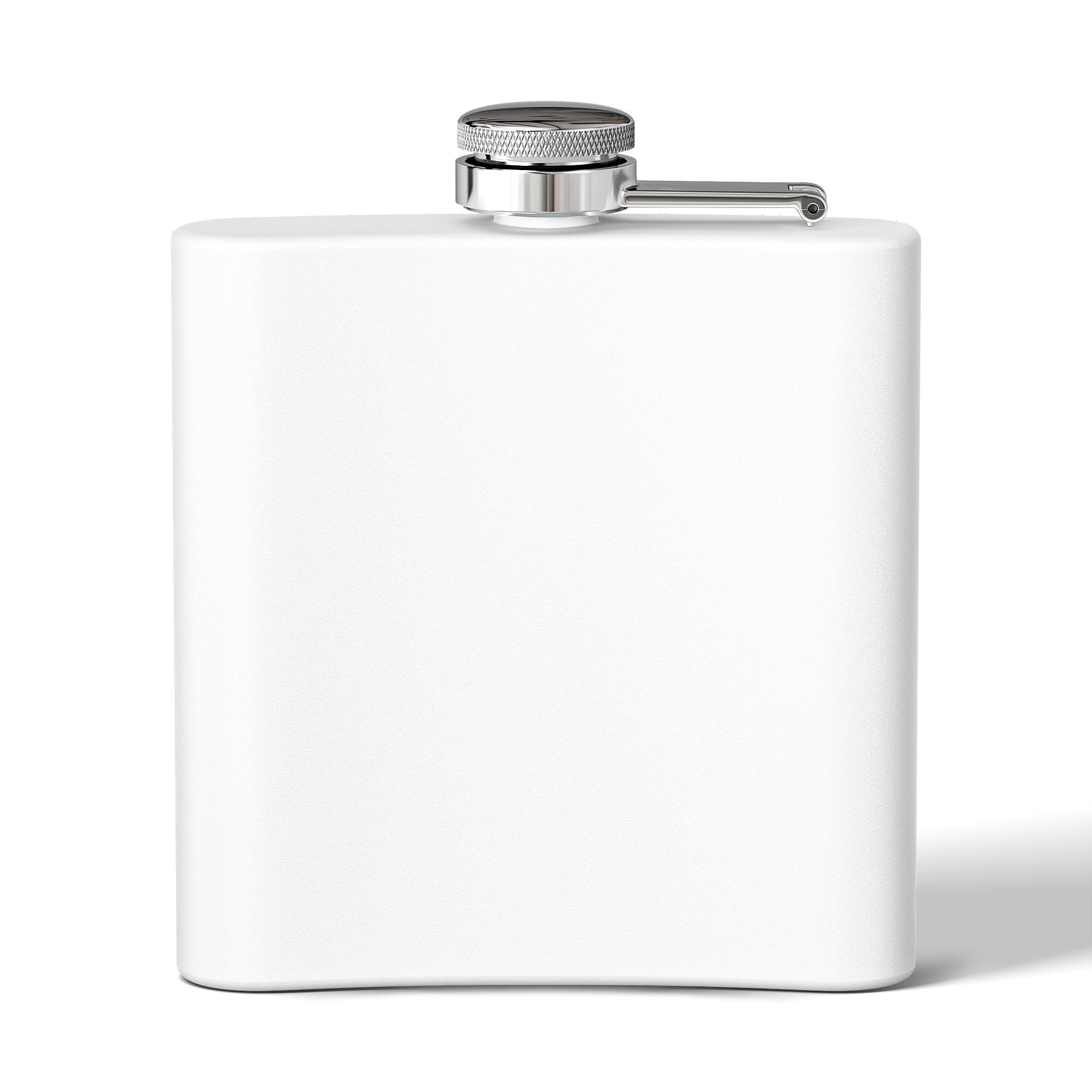 Flask — "Just Peachy" Stainless Steel 6oz Hip Flask