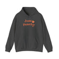 Just Peachy Hoodie – Cute Peach Graphic Pullover Sweatshirt