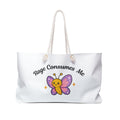 Weekender Bag — Cute Butterfly "Rage Consumes Me" Weekend Tote