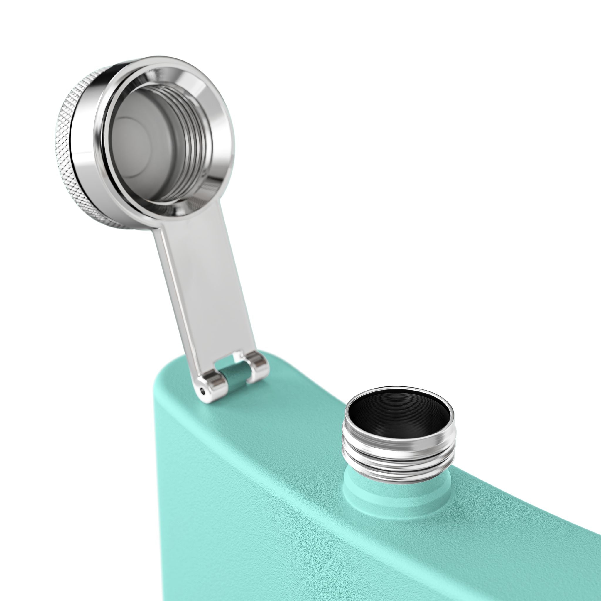 Flask — "Just Peachy" Stainless Steel 6oz Hip Flask
