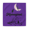 Meowgical Cat Napkin — Halloween Cat Moon Cotton Napkin