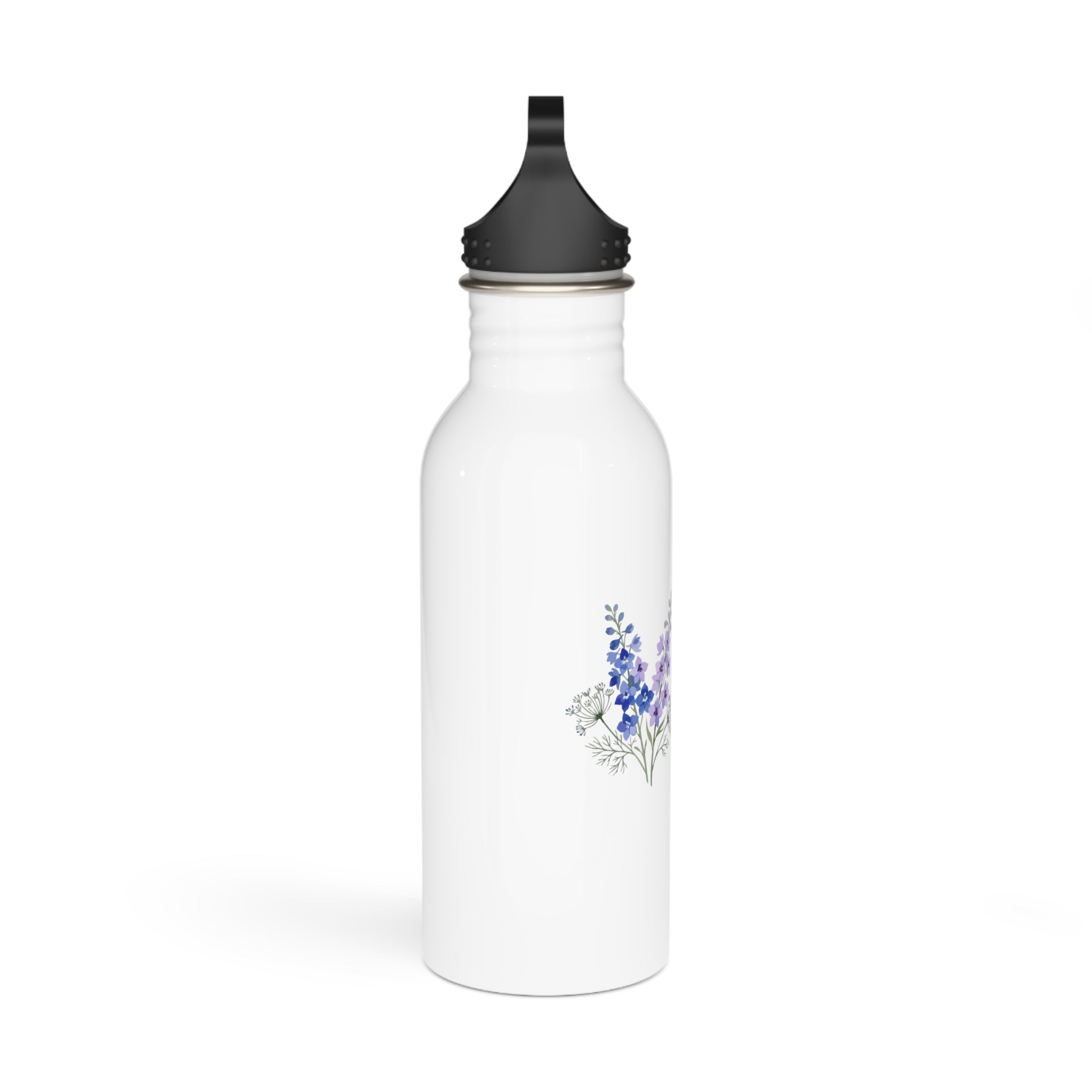 Best Grandma Ever Stainless Steel Water Bottle — Floral Lavender Travel Bottle