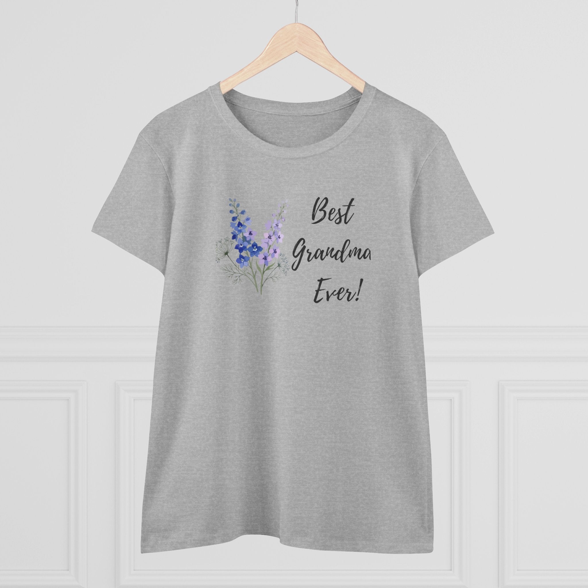 Best Grandma Ever! Floral Women's Tee