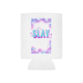 SLAY Can Cooler — Pastel Cloud Graphic Drink Koozie
