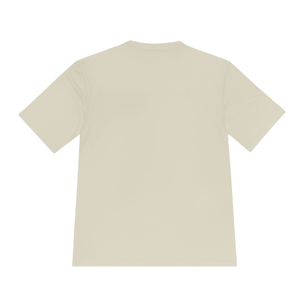 Dog Dad Moisture-Wicking Tee — Paw Print Graphic Shirt for Dog Lovers