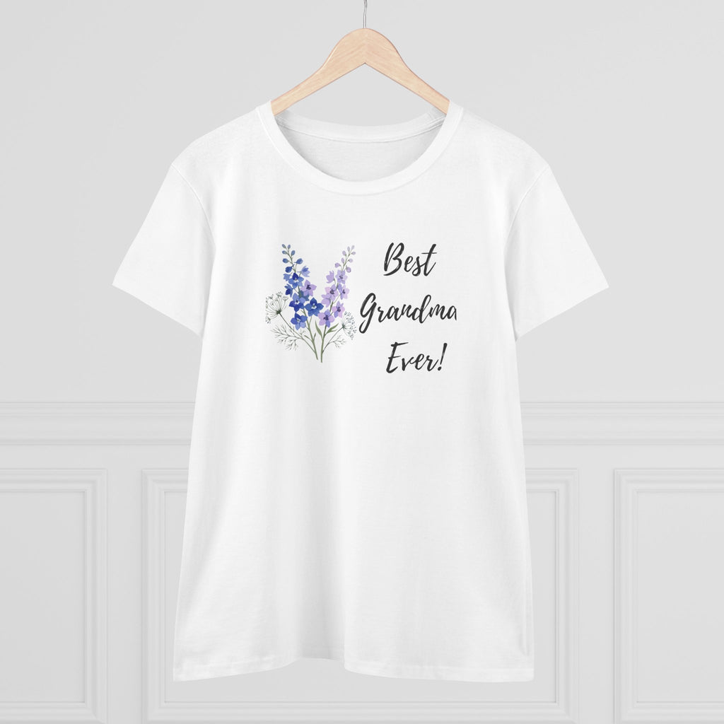 Best Grandma Ever! Floral Women's Tee
