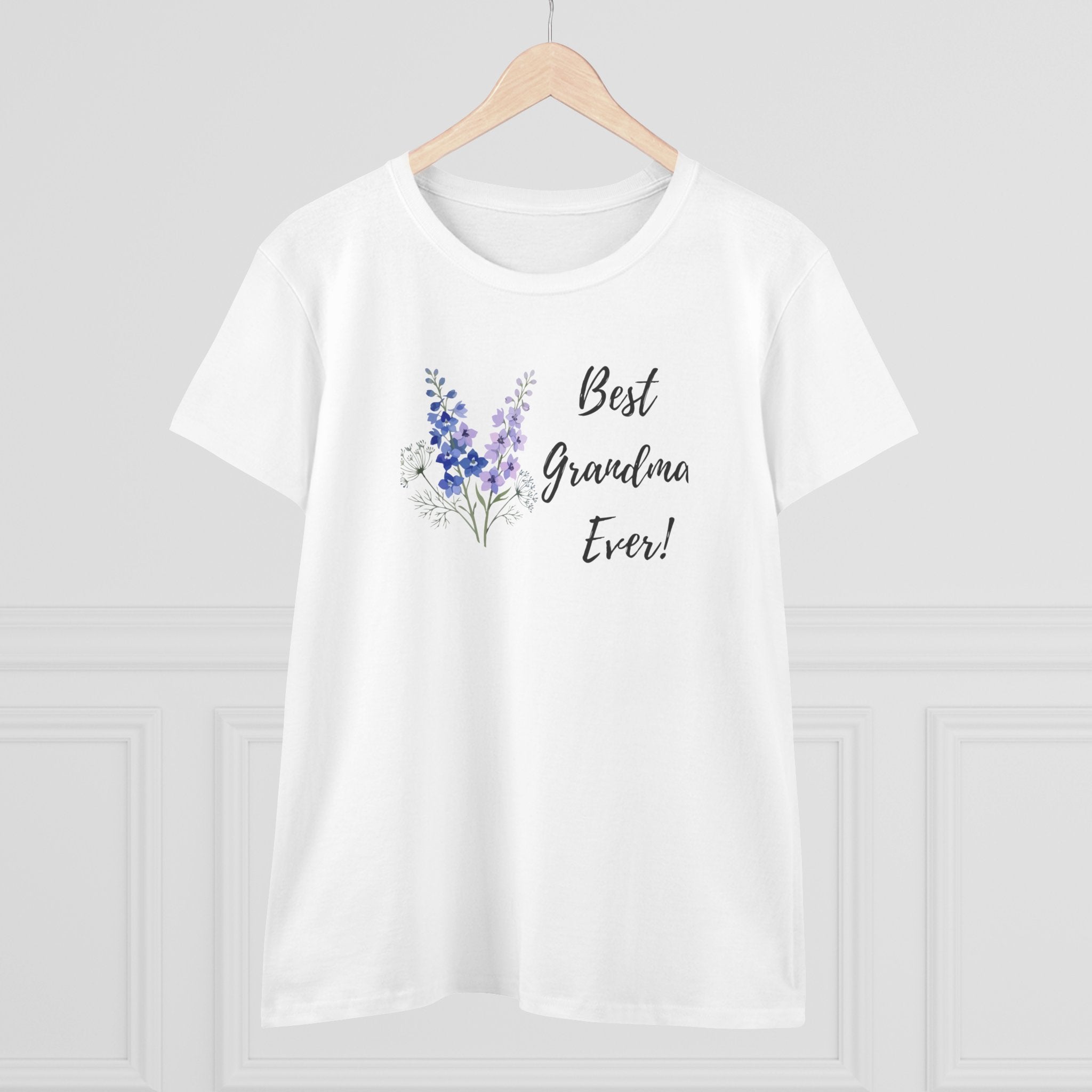 Best Grandma Ever! Floral Women's Tee