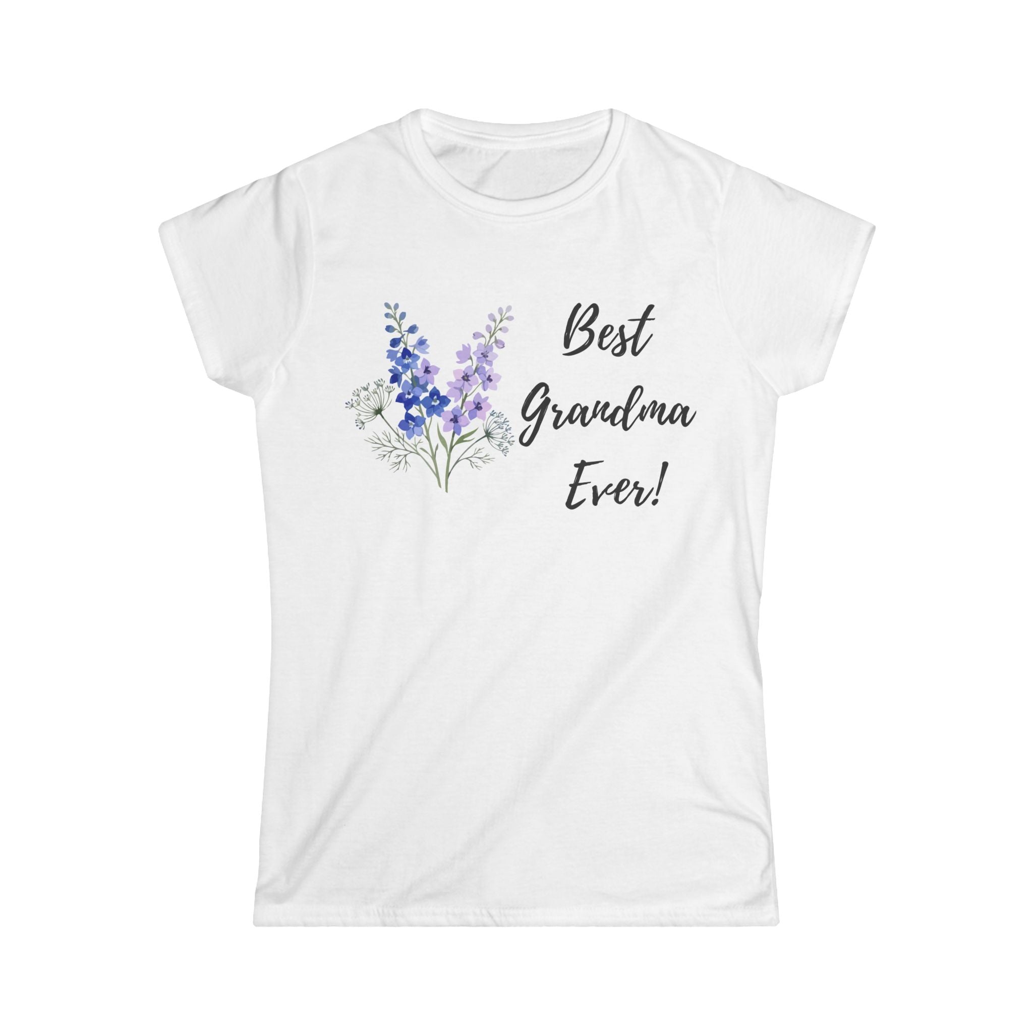 Best Grandma Ever Floral Tee — Mother's Day Gift for Grandmother