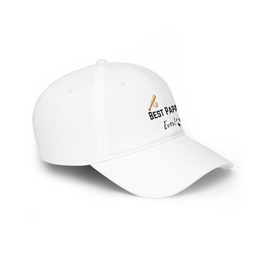 Best Papa Ever Baseball Cap — Dad Gift Soccer & Baseball Hat