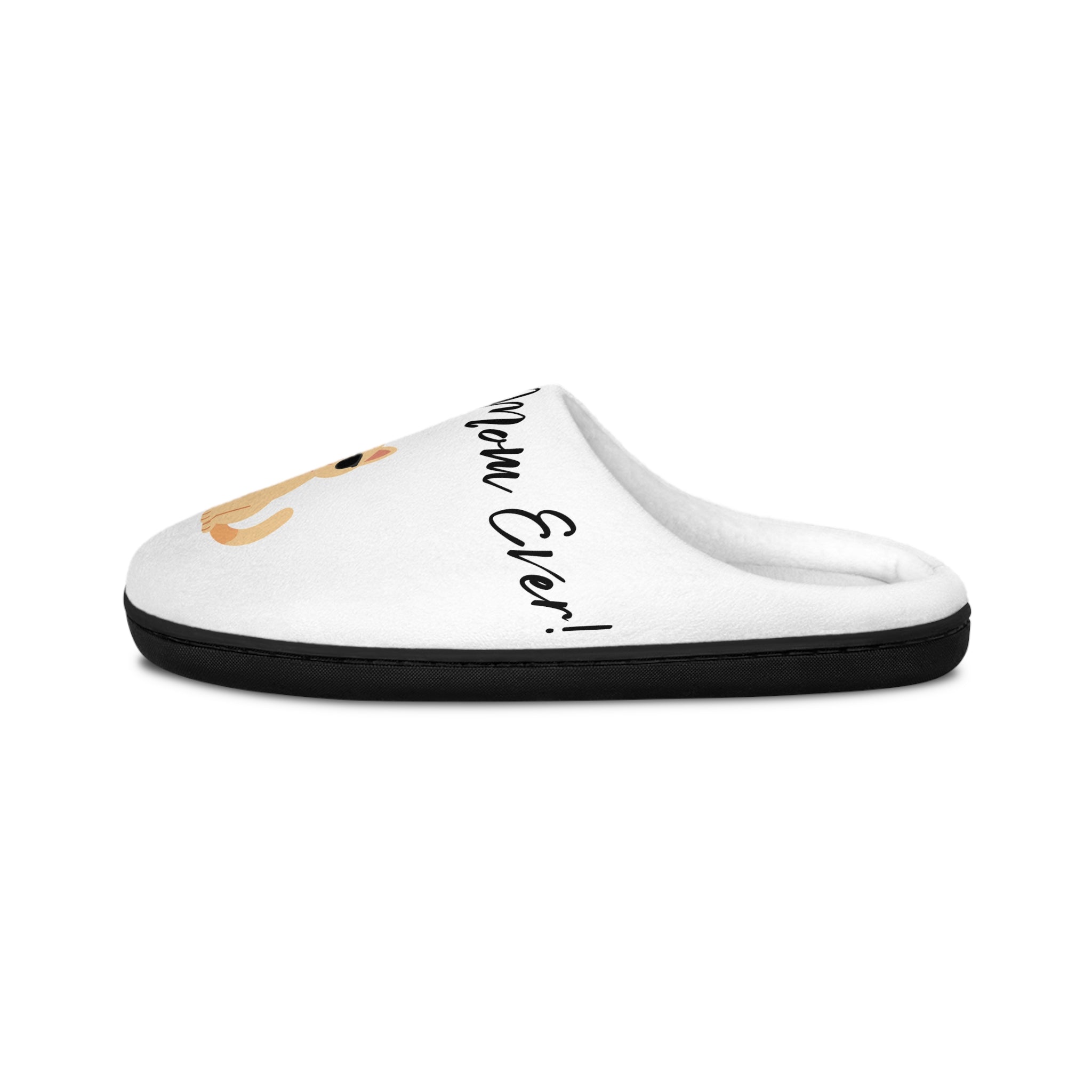 Women's 'Best Cat Mom Ever' Indoor Slippers — Cute Sunglasses Cat Cozy House Shoes