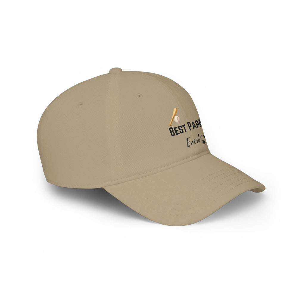 Best Papa Ever Baseball Cap — Dad Gift Soccer & Baseball Hat