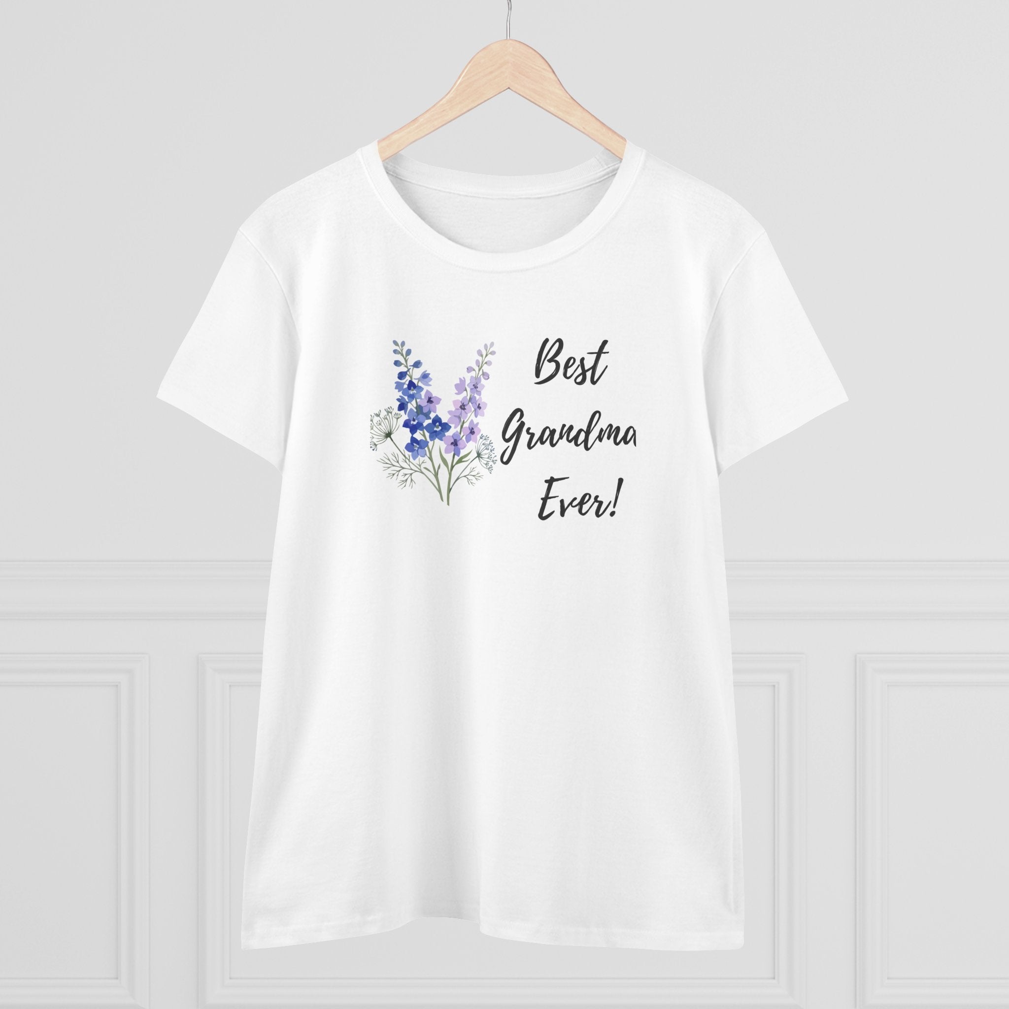 Best Grandma Ever! Floral Women's Tee