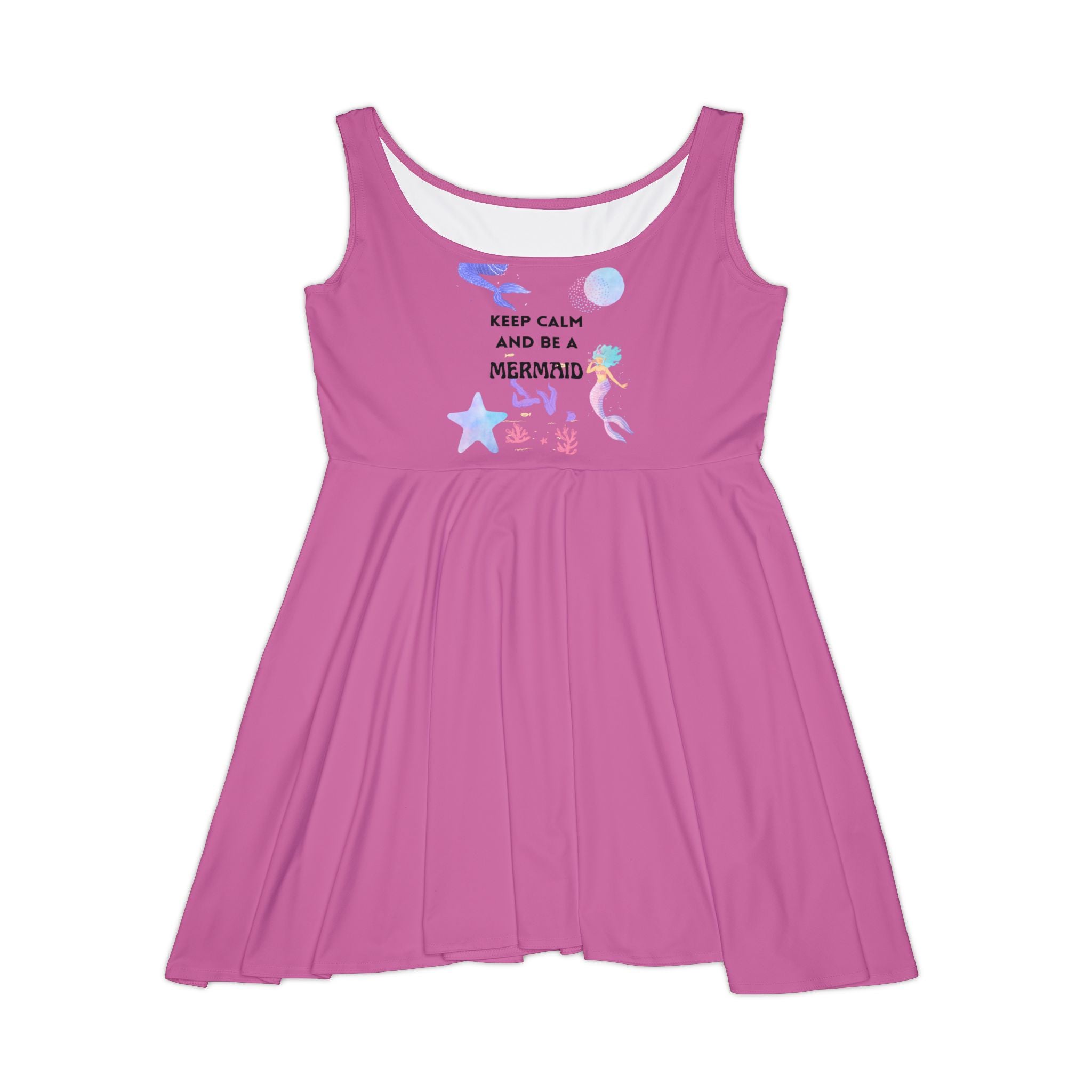 Keep Calm and Be a Mermaid Skater Dress