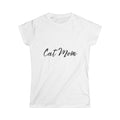 Cat Mom T‑Shirt — Women's Funny Cat Lover Tee