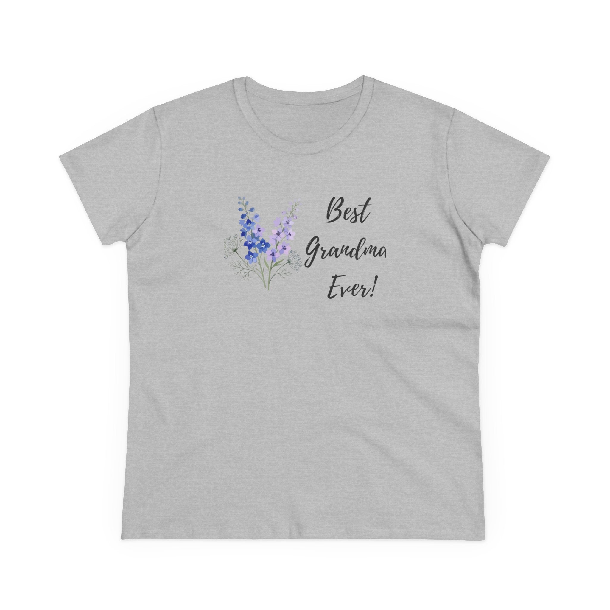 Best Grandma Ever! Floral Women's Tee