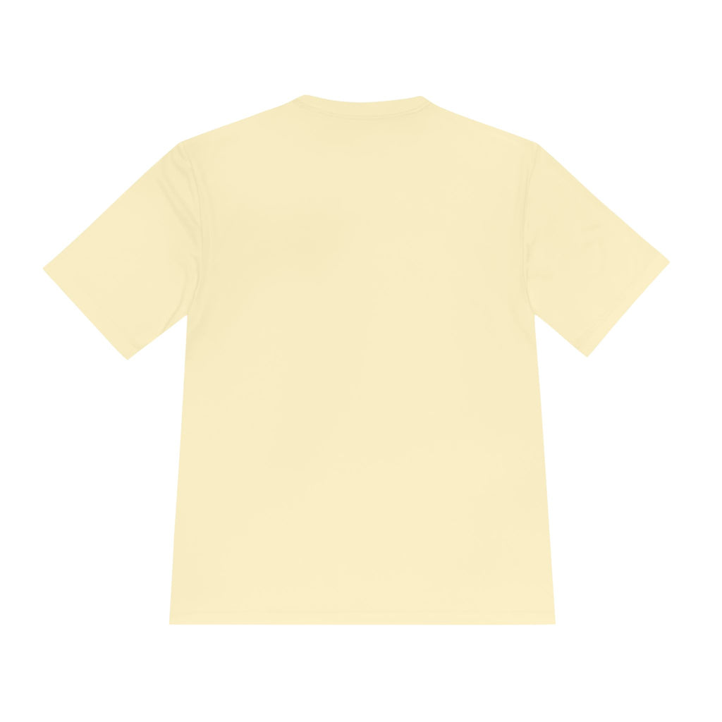 Dog Dad Moisture-Wicking Tee — Paw Print Graphic Shirt for Dog Lovers
