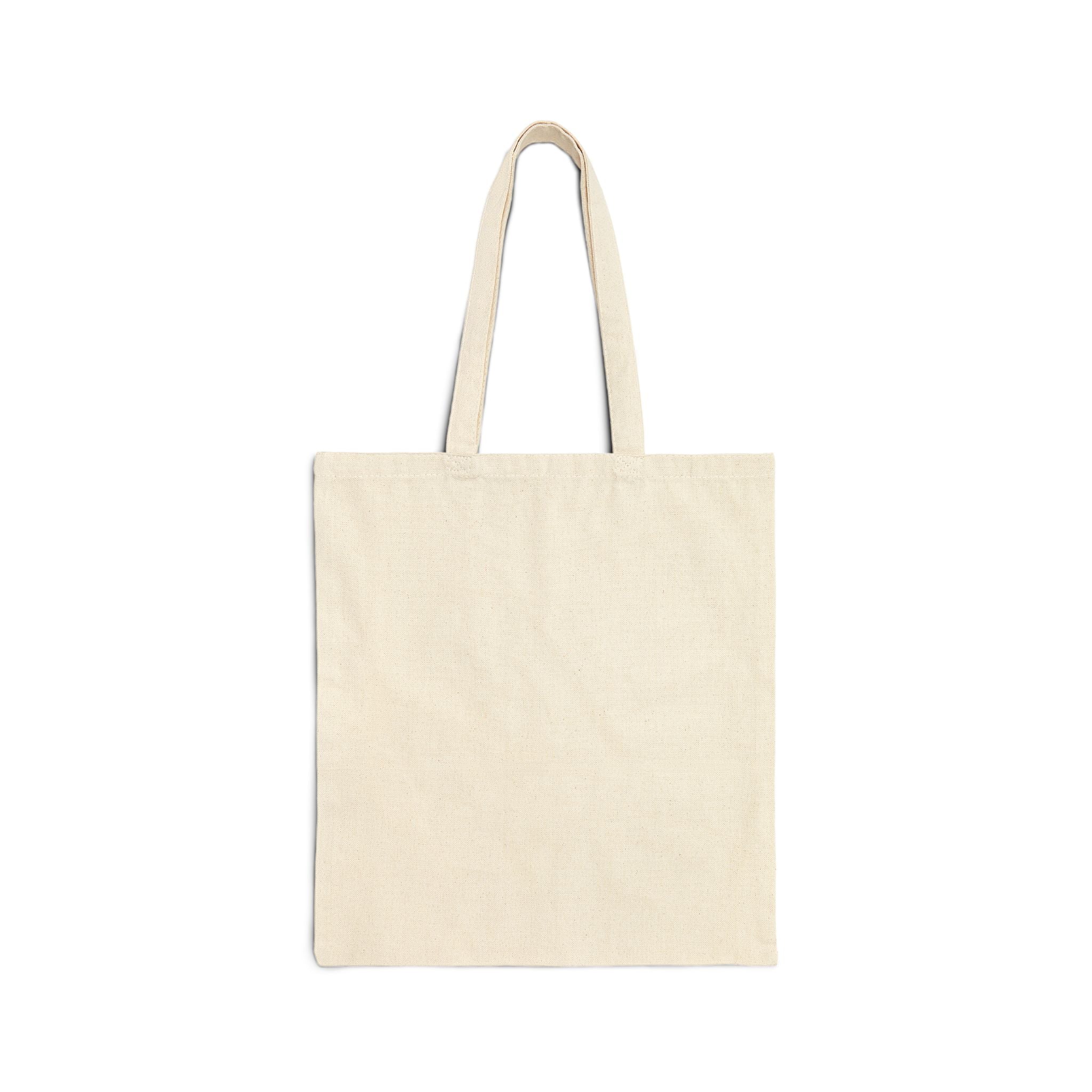 Hello Summer Canvas Tote Bag — Beach Umbrella, Watermelon & Popsicle Grocery Shopper