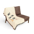 Best Dog Mama Ever Woven Blanket — Cozy Dog Lover Throw