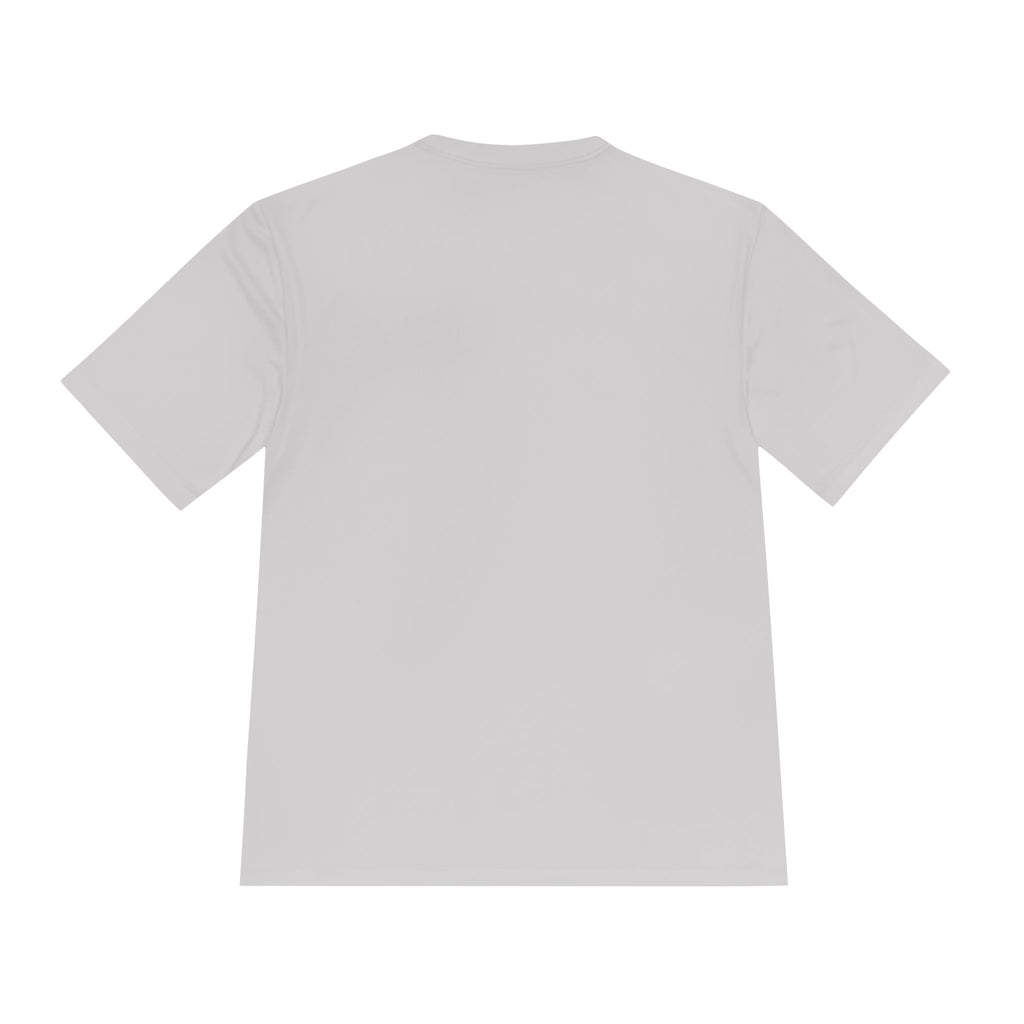 Dog Dad Moisture-Wicking Tee — Paw Print Graphic Shirt for Dog Lovers