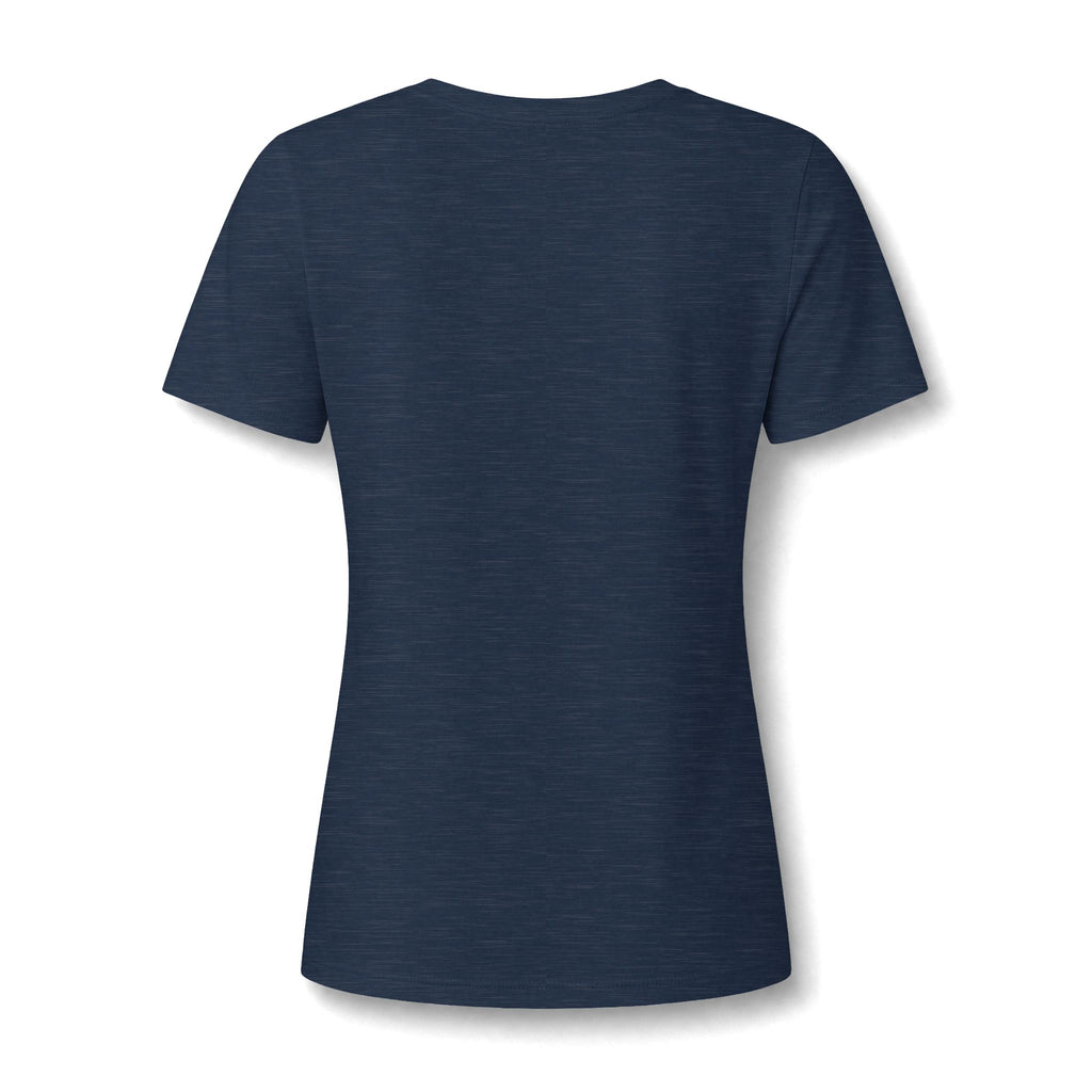 Best Cat Mom Ever! V-Neck Tee — Cute Cat Paw Graphic for Cat Lovers