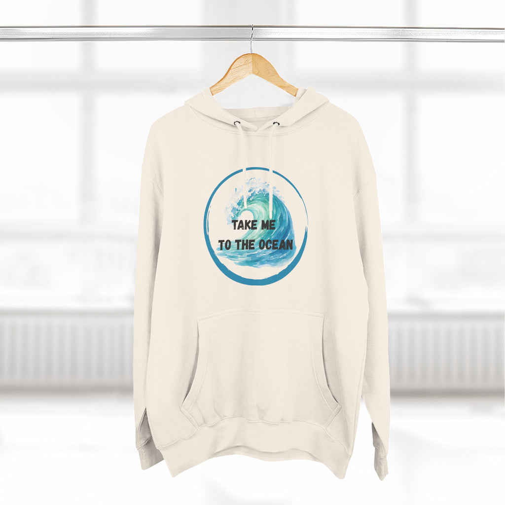 Ocean Vibes Hoodie — “Take Me To The Ocean” Graphic Pullover