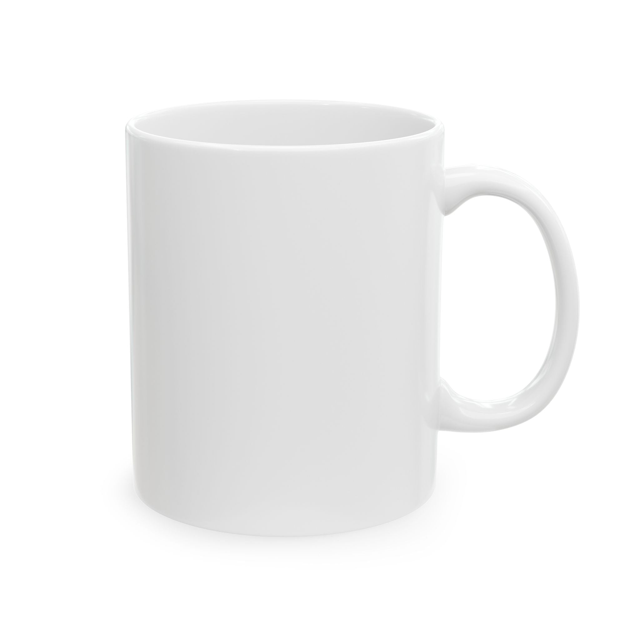 Ceramic Mug — "Coffee Is My Love Language" Teal Accent (11oz & 15oz)