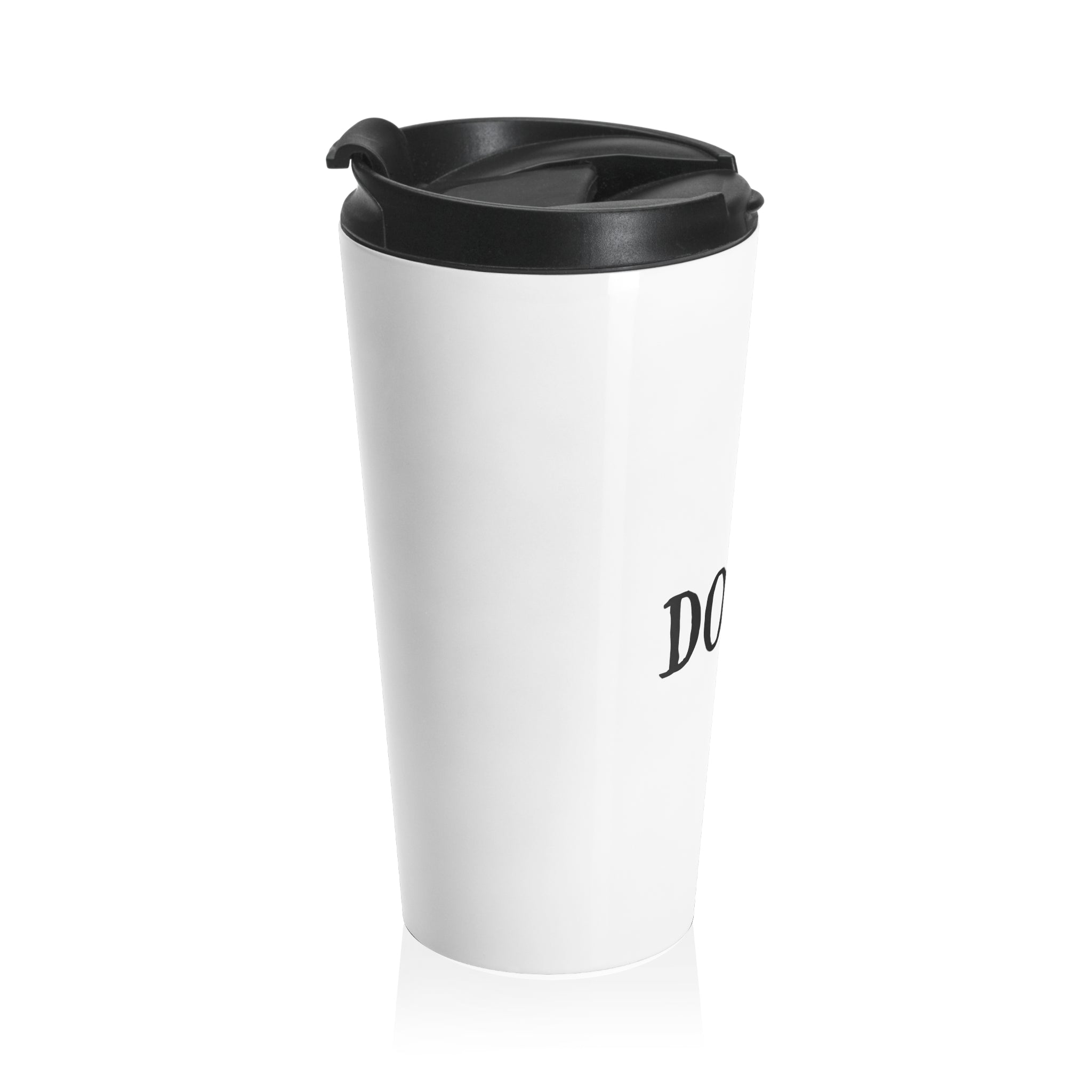 Dog Dad Stainless Steel Travel Mug – Paw Print Insulated Tumbler