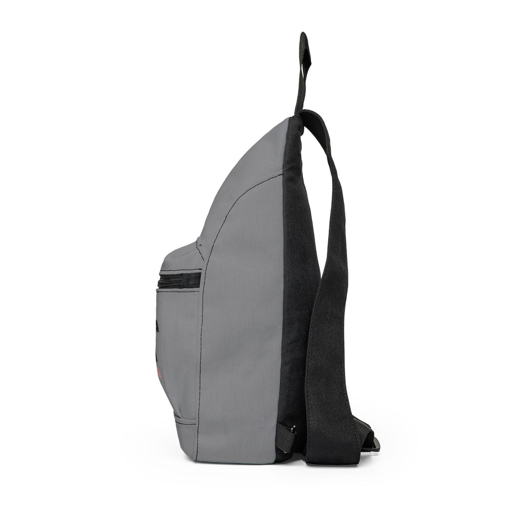 Dog Mama Sling Bag — 'Best Dog Mama Ever' Crossbody Pack with Paw Print