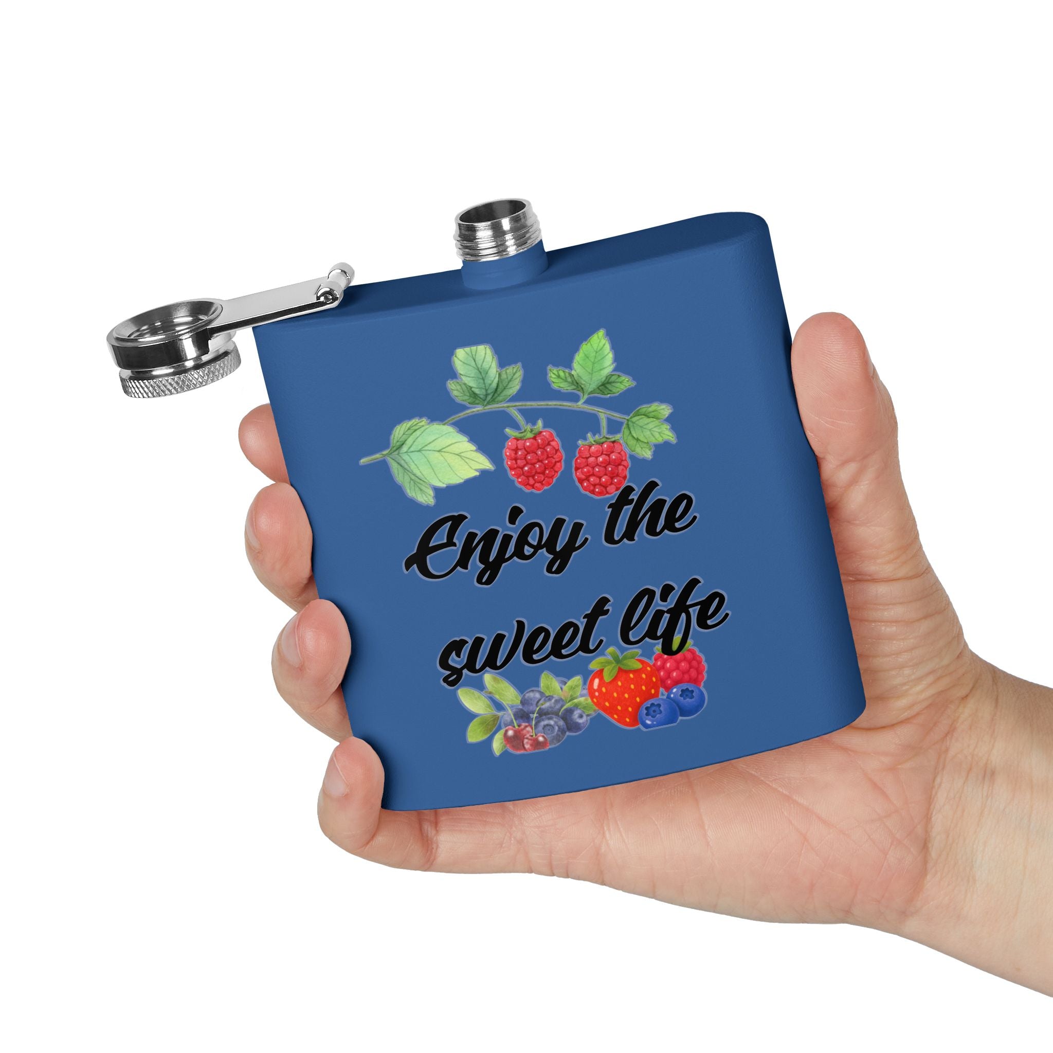 Stainless Steel Flask, 6oz
