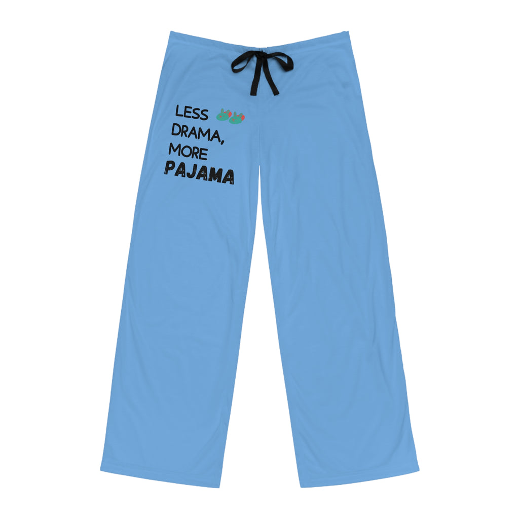 Men's Pajama Pants - "Less Drama, More Pajama" Cozy Lounge Pants