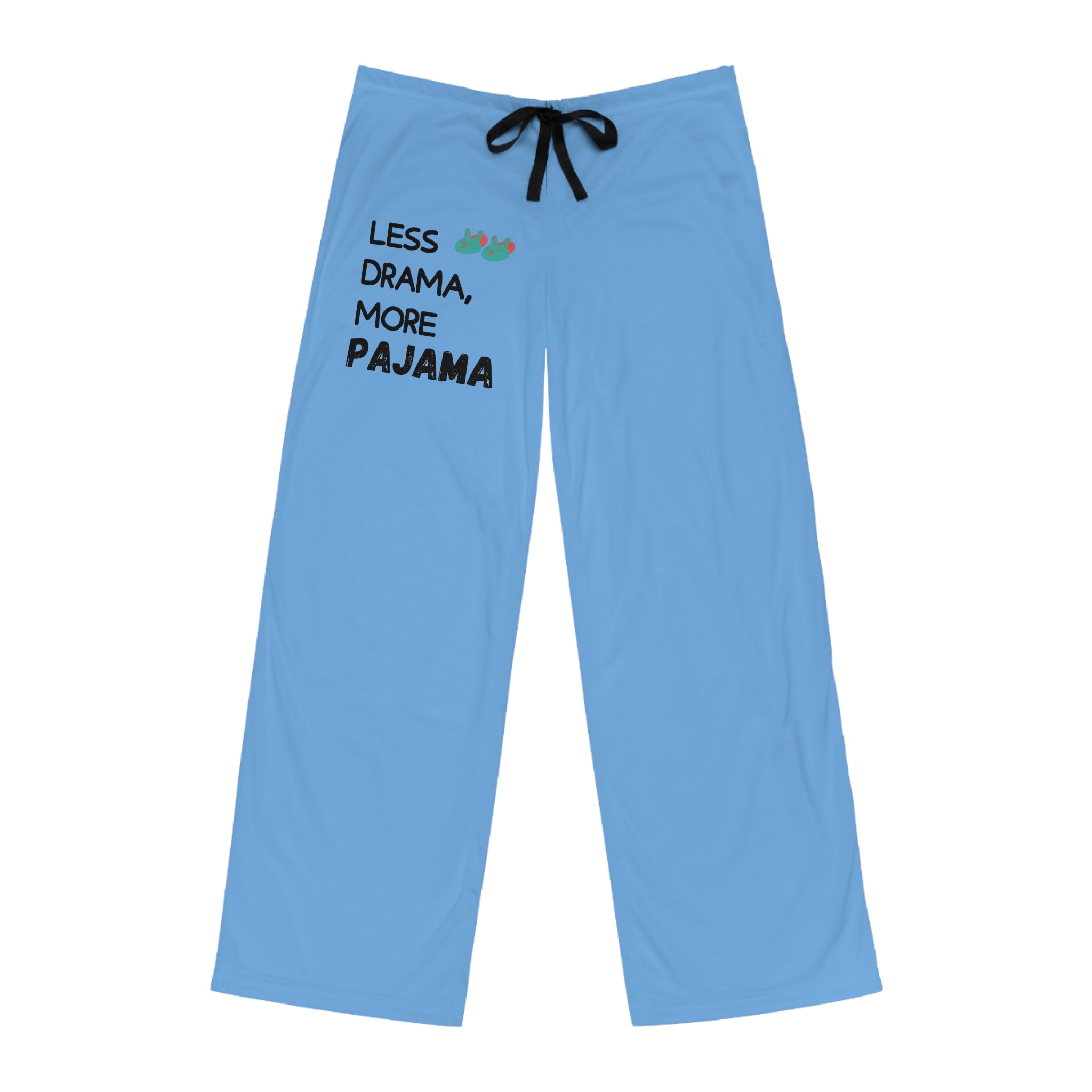 Men's Pajama Pants - "Less Drama, More Pajama" Cozy Lounge Pants