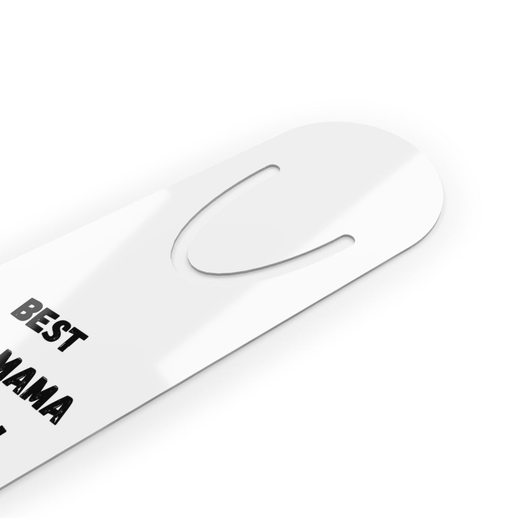 Best Dog Mama Ever Metal Bookmark — Cute Paw Print Gift for Dog Lovers