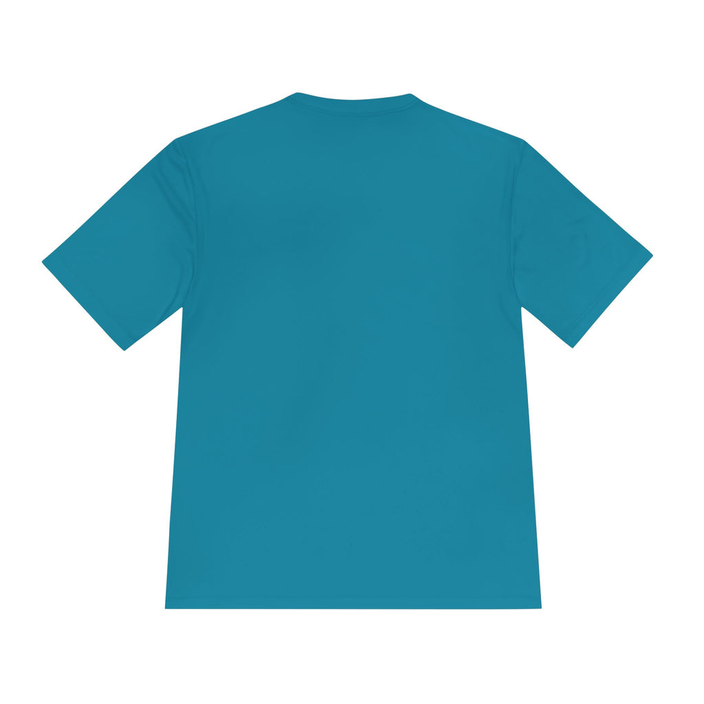 Dog Dad Moisture-Wicking Tee — Paw Print Graphic Shirt for Dog Lovers