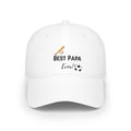 Best Papa Ever Baseball Cap — Dad Gift Soccer & Baseball Hat