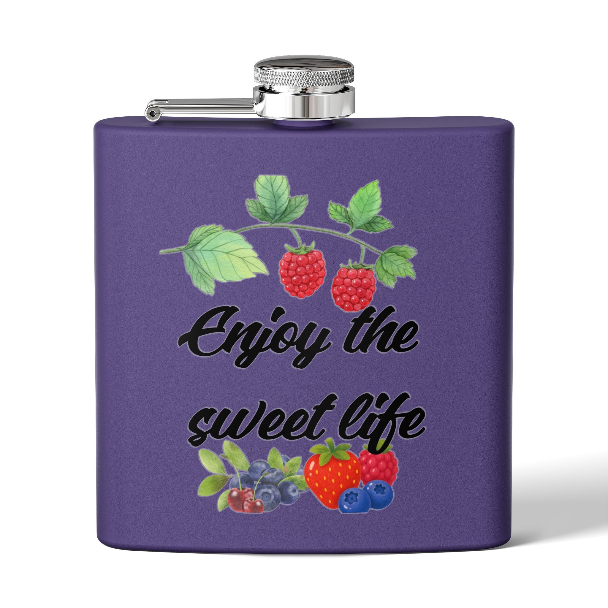 Stainless Steel Flask, 6oz
