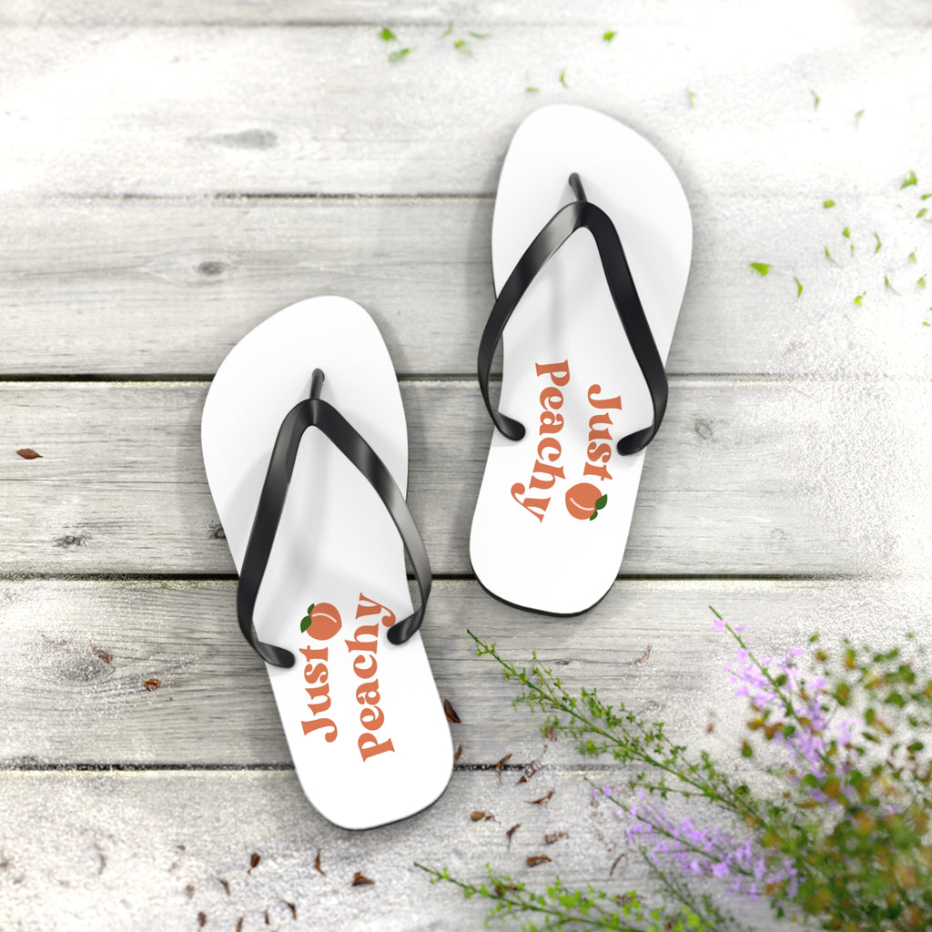 Flip Flops - Just Peachy Summer Beach Sandals