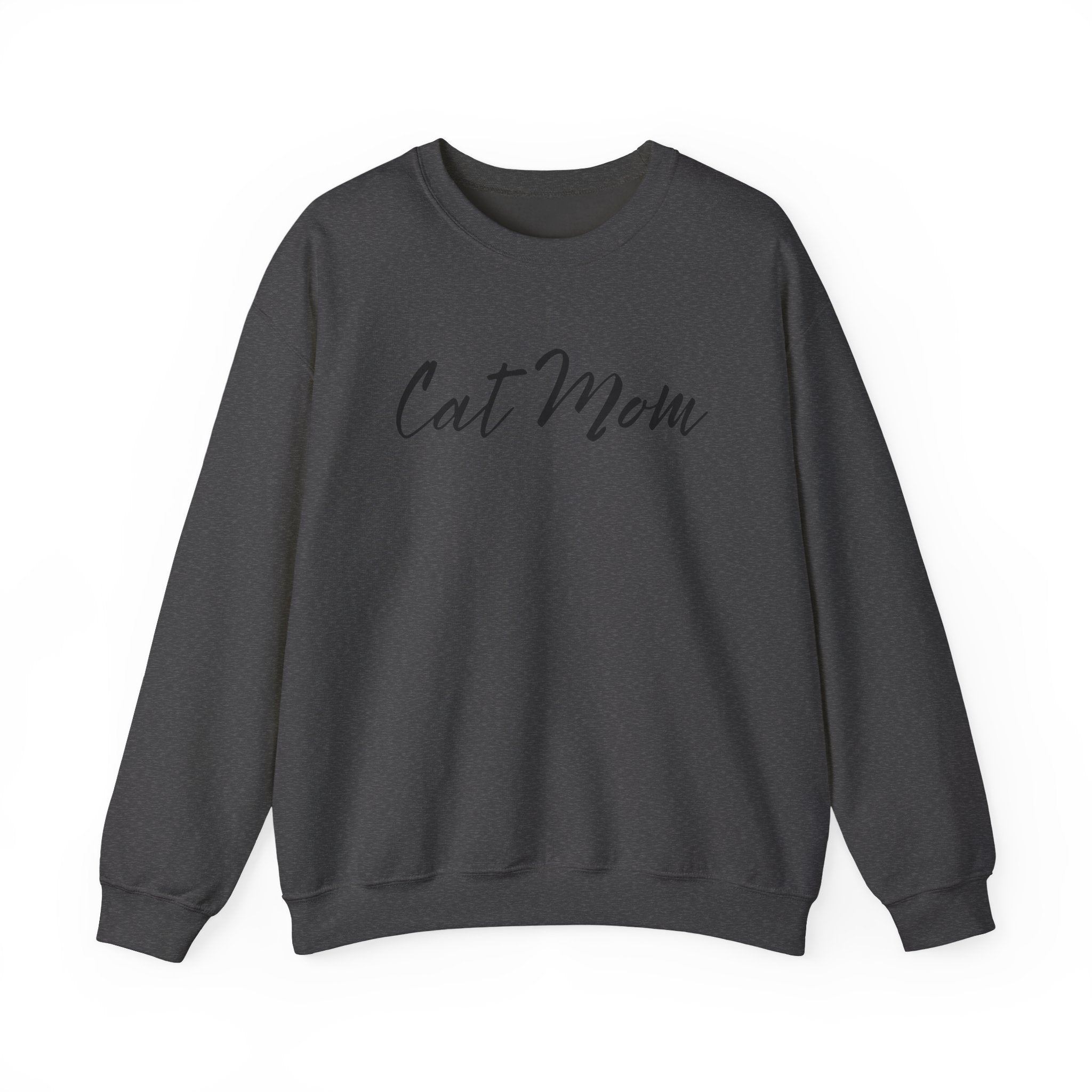 Cat Mom Crewneck Sweatshirt — Cozy Cat Lover Pullover