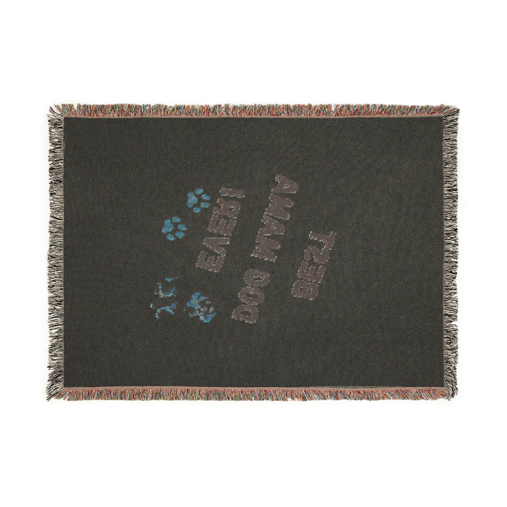 Best Dog Mama Ever Woven Blanket — Cozy Dog Lover Throw